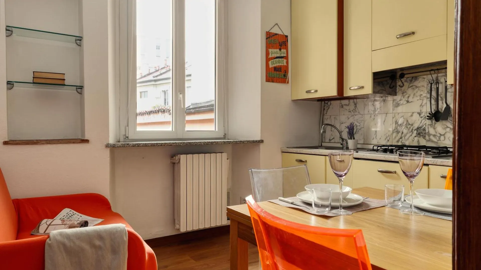 Joivy Welcoming 1Br Flat In Porta Garibaldi Lejlighed Milano